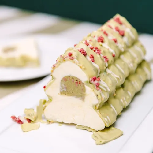 Semifreddo de Baunilha com Pistache